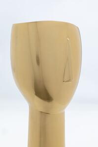 Figurina decorativa aurie Golden Face 15x36 cm