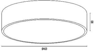 Argon Darling plafon 3x15 W alb 1188