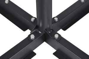 Suport umbrelă cruce Soluna oțel 3,8 kg Ø 25-50 mm negru