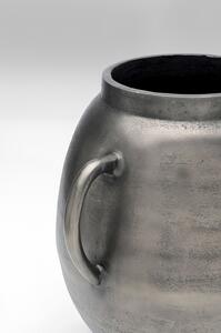 Vaza aluminiu nichelat Uria Ø40x41 cm