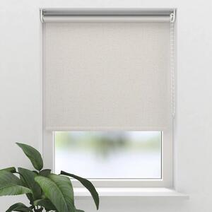 Rulou opac Soluna D18 aspect pânză de in 70x190 cm, incl. suport cu cleme de prindere