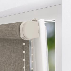 Rulou opac Soluna D14 colormatch aspect texturat bej 80x190 cm cu accesorii asortate, incl. suport cu cleme de prindere