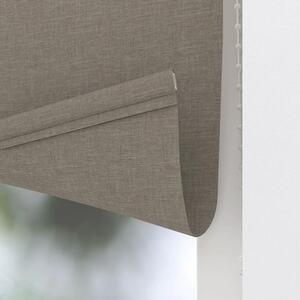 Rulou opac Soluna D14 colormatch aspect texturat bej 80x190 cm cu accesorii asortate, incl. suport cu cleme de prindere