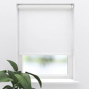 Rulou opac Soluna V37 colormatch uni alb 80x190 cm cu accesorii asortate, incl. suport cu cleme de prindere