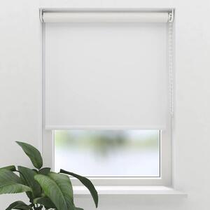 Rulou opac Soluna V2 uni alb fildeș 85x190 cm, incl. suport cu cleme de prindere
