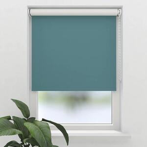 Rulou opac Soluna V10 uni petrol 60x190 cm, incl. suport cu cleme de prindere