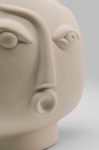 Vaza din ceramica Spherical Face Left 13x16 cm