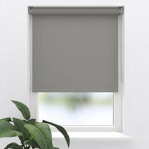 Rulou opac Soluna V44 colormatch uni gri închis 60x190 cm cu accesorii asortate gri, incl. suport cu cleme de prindere și profil inferior plastic