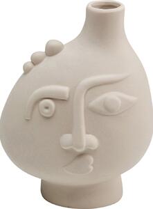 Vaza din ceramica Spherical Face Right 13x16 cm
