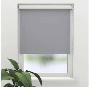 Rulou opac Soluna V7 uni gri deschis 105x190 cm, incl. suport cu cleme de prindere