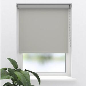 Rulou opac Soluna V43 colormatch uni gri 40x190 cm cu accesorii asortate, incl. suport cu cleme de prindere și profil inferior plastic