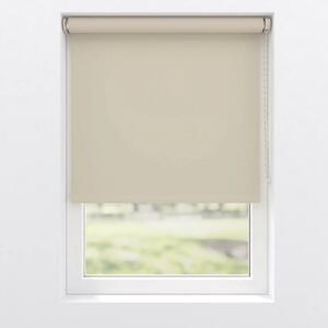 Rulou opac Soluna V38 colormatch uni bej nisip 40x190 cm cu accesorii asortate, incl. suport cu cleme de prindere