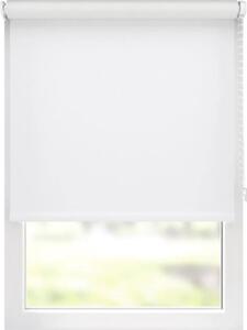 Rulou opac Soluna V37 colormatch uni alb 130x190 cm cu accesorii asortate, incl. suport cu cleme de prindere