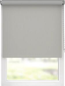 Rulou opac Soluna V44 colormatch uni gri închis 40x190 cm cu accesorii asortate gri, incl. suport cu cleme de prindere și profil inferior plastic