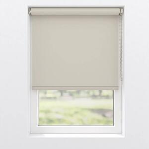 Rulou opac Soluna V48 colormatch uni bej închis 210x190 cm cu accesorii asortate bronz, incl. suport cu cleme de prindere și profil inferior aluminiu