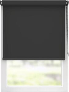 Rulou opac Soluna V53 colormatch uni negru 70x190 cm cu accesorii asortate, incl. suport cu cleme de prindere și profil inferior aluminiu