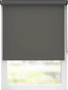 Rulou opac Soluna V45 colormatch uni antracit 40x190 cm cu accesorii asortate negre, incl. suport cu cleme de prindere și profil inferior plastic