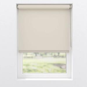 Rulou opac Soluna V47 colormatch uni bej 40x190 cm cu accesorii asortate bronz, incl. suport cu cleme de prindere și profil inferior aluminiu