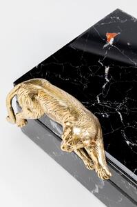Cutie de bijuterii Marble Leo 29x20 cm negru/auriu