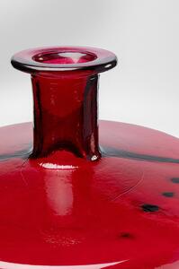 Vaza din sticla, rosie, Tutti Ø35x45 cm