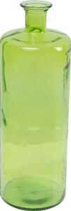 Vaza din sticla, verde, Tutti Ø25x75 cm