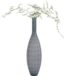 Vaza din sticla gri Dune Ø26x100 cm