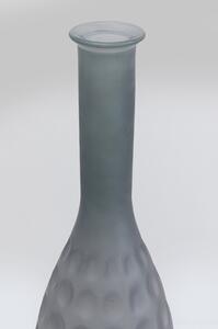 Vaza din sticla gri Dune Ø26x100 cm