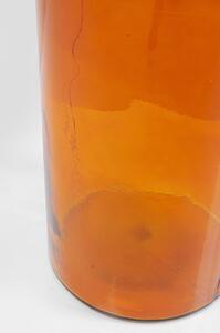Vaza din sticla, portocalie, Tutti Ø25x75 cm