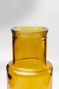 Vaza din sticla de chihlimbar Terra Ø18x75 cm