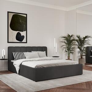 Pat haaus Almo, 200 x 140 cm, Negru