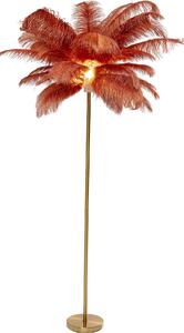 Lampa de podea Feather Palm Rusty165 cm baza aurie
