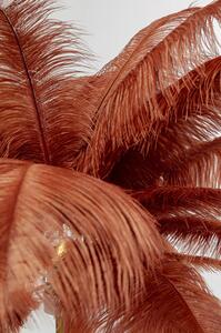 Lampa de podea Feather Palm Rusty165 cm baza aurie