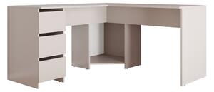 Birou de colt Comfivo Insuler, Cașmir, PAL laminat, 74x142x142cm, 53 kg
