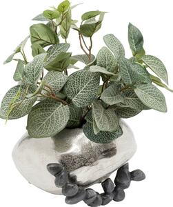 Vaza din aluminiu Art Stones 31x28 cm aurie