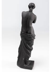Figurina decorativa neagra Sculpture 48 cm