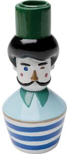 Suport de lumânare Monsieur Mustache 16 cm