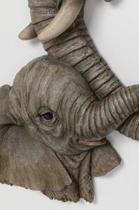 Decoratiune de perete Elephants Love 60x77cm