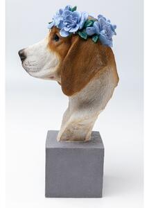 Obiect decorativ Fiori Beagle 47cm