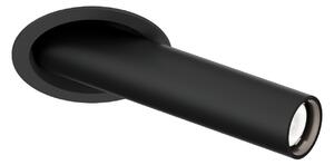 Wever & Ducré Lighting WEVER DUCRÉ Spot LED de încastrare Match Sneak negru 2.700 K, Negru, Camera de zi / sufragerie, Aluminiu, Modern