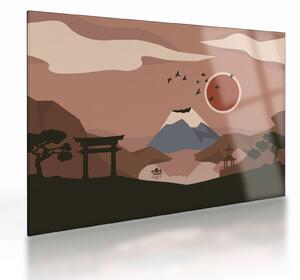 Tablou pe sticlă - Japonia N⁰1 (70x50 cm)