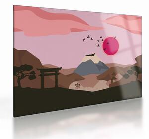Tablou pe sticlă - Japonia N⁰2 (70x50 cm)