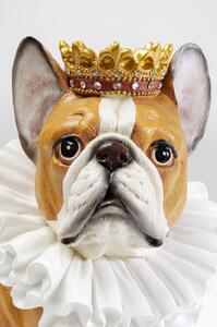 Decoratiune King Dog maro 29cm