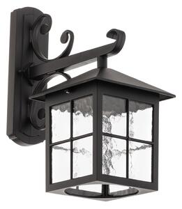 Lampa de exterior Winchester BL19, negru/transparent, IP43