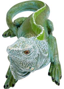 Figurina decorativa Lizard verde 21cm