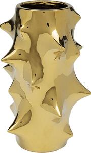 Vaza Pointy auriu 25cm