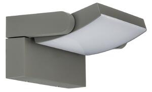 Lămpi de exterior Lindby, Sherin, Gri, Balcon, Aluminiu, Modern