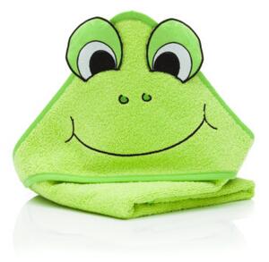 Prosop brodat Frog green 75x75 cm Fillikid
