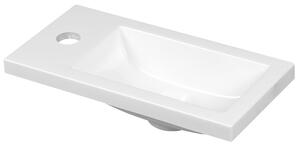 Aqualine Lavoar Aqualine, marmură turnată, 37x18cm, alb, LM370