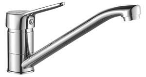 Kuchinox Tibi, baterie de chiuvetă independentă cu pipă rotativă, cromată, LAV-BQY_060D
