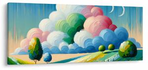Tablou - Peisaj cu nor (120x50 cm)